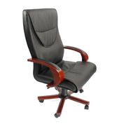 Fauteuil de bureau MICHELANGELO - cuir image pub1