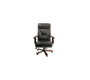Fauteuil de bureau MONALISA noir - cuir image 3
