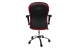Fauteuil de bureau PAULO rouge et noir image 3