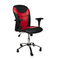 Fauteuil de bureau PAULO rouge et noir image pub1