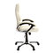 Fauteuil de bureau pliable cr&egrave;me GALLIEN