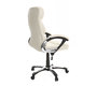 Fauteuil de bureau pliable cr&egrave;me GALLIEN