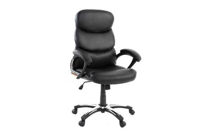 Fauteuil de bureau pliable noir GALLIEN