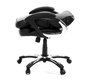 Fauteuil de bureau pliable noir GALLIEN