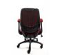 Fauteuil de bureau Tissu Maille Bordeaux Leni V1