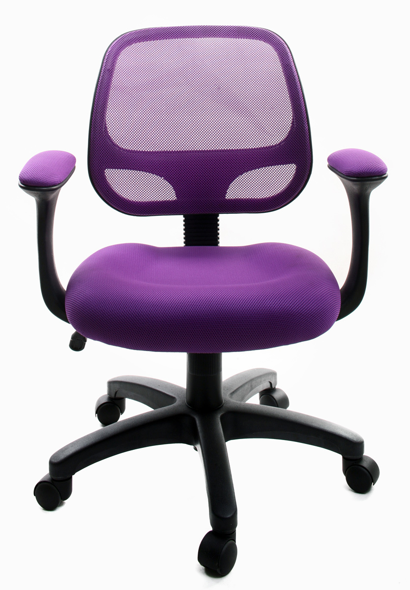 Fauteuil de bureau Tissu Maille Violet Cory