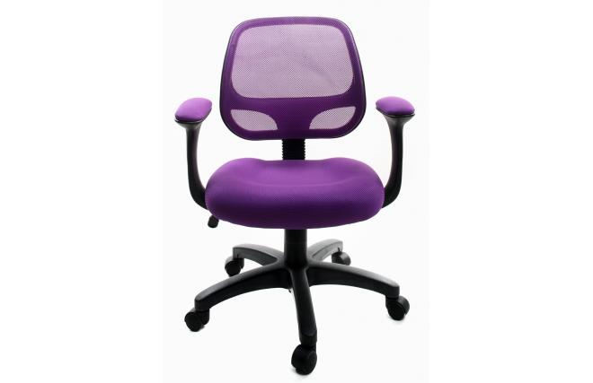 Fauteuil de bureau Tissu Maille Violet Cory