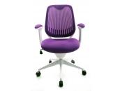 Fauteuil de bureau Tissu Maille Violet Leni V2