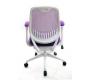 Fauteuil de bureau Tissu Maille Violet Leni V2