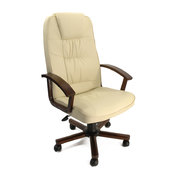 Fauteuil de bureau VENUS ivoire image pub1