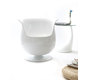 Fauteuil design blanc CUP