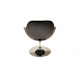 Fauteuil design blanc et noir Solly image 3