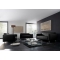 Fauteuil design noir CAPRI