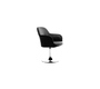 Fauteuil design noir TORY