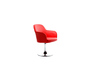 Fauteuil design rouge TORY