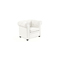 Fauteuil enfant blanc -  BABY CHESTERFIELD