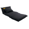 Fauteuil enfant convertible noir ROCK