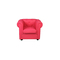 Fauteuil enfant framboise  -  BABY CHESTERFIELD