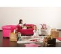 Fauteuil enfant framboise  -  BABY CHESTERFIELD
