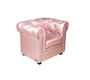Fauteuil enfant nacr&eacute;  -  BABY CHESTERFIELD