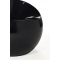 Fauteuil / pouf design noir COMFY BALL