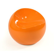 Fauteuil / pouf design orange COMFY BALL image pub1