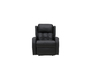 Fauteuil relax &eacute;lectrique massant noir GALLER