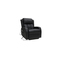 Fauteuil relax &eacute;lectrique massant noir GALLER