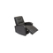 Fauteuil relax &eacute;lectrique noir  PERRY
