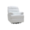 Fauteuil relax &eacute;lectrique releveur blanc PHOEBE