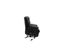 Fauteuil relax &eacute;lectrique releveur noir PHOEBE
