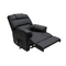 Fauteuil relax &eacute;lectrique releveur noir PHOEBE