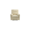 Fauteuil relax manuel ivoire Joey