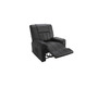 Fauteuil relax noir manuel Joey