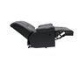 Fauteuil relax noir manuel Ross