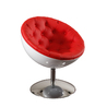 Fauteuil / si&egrave;ge design NEW STANLEY coloris blanc et rouge image pub1