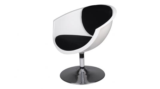Fauteuil / si&egrave;ge noir et blanc NEW GROOVY  image 1