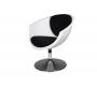 Fauteuil / si&egrave;ge noir et blanc NEW GROOVY  image 1