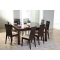 La table JADON avec rallonge et ses 4 chaises EVA