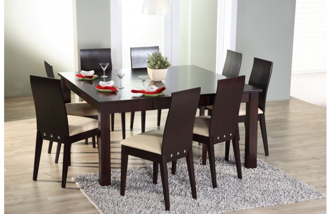 La table JADON avec rallonge et ses 4 chaises EVA