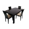 La table JADON avec rallonge et ses 4 chaises EVA