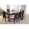 La table JADON avec rallonge et ses 4 chaises EVA