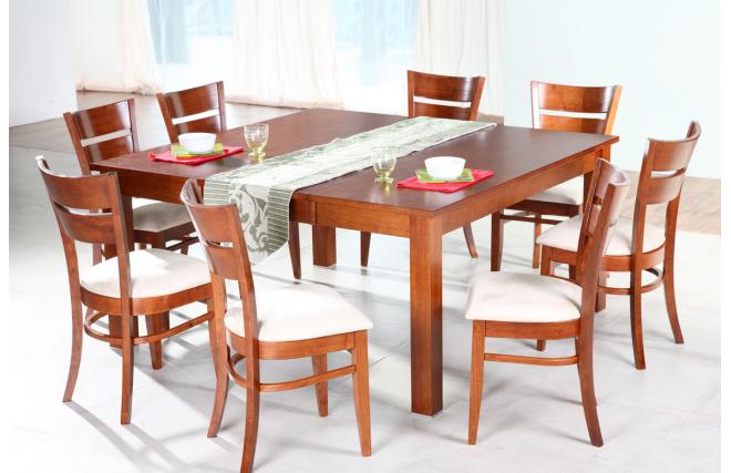La table JADON avec rallonge et ses 4 chaises GRACE