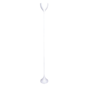 Lampadaire design m&eacute;tal DROP - coloris blanc image pub1