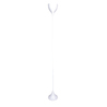Lampadaire design m&eacute;tal DROP - coloris blanc image pub1