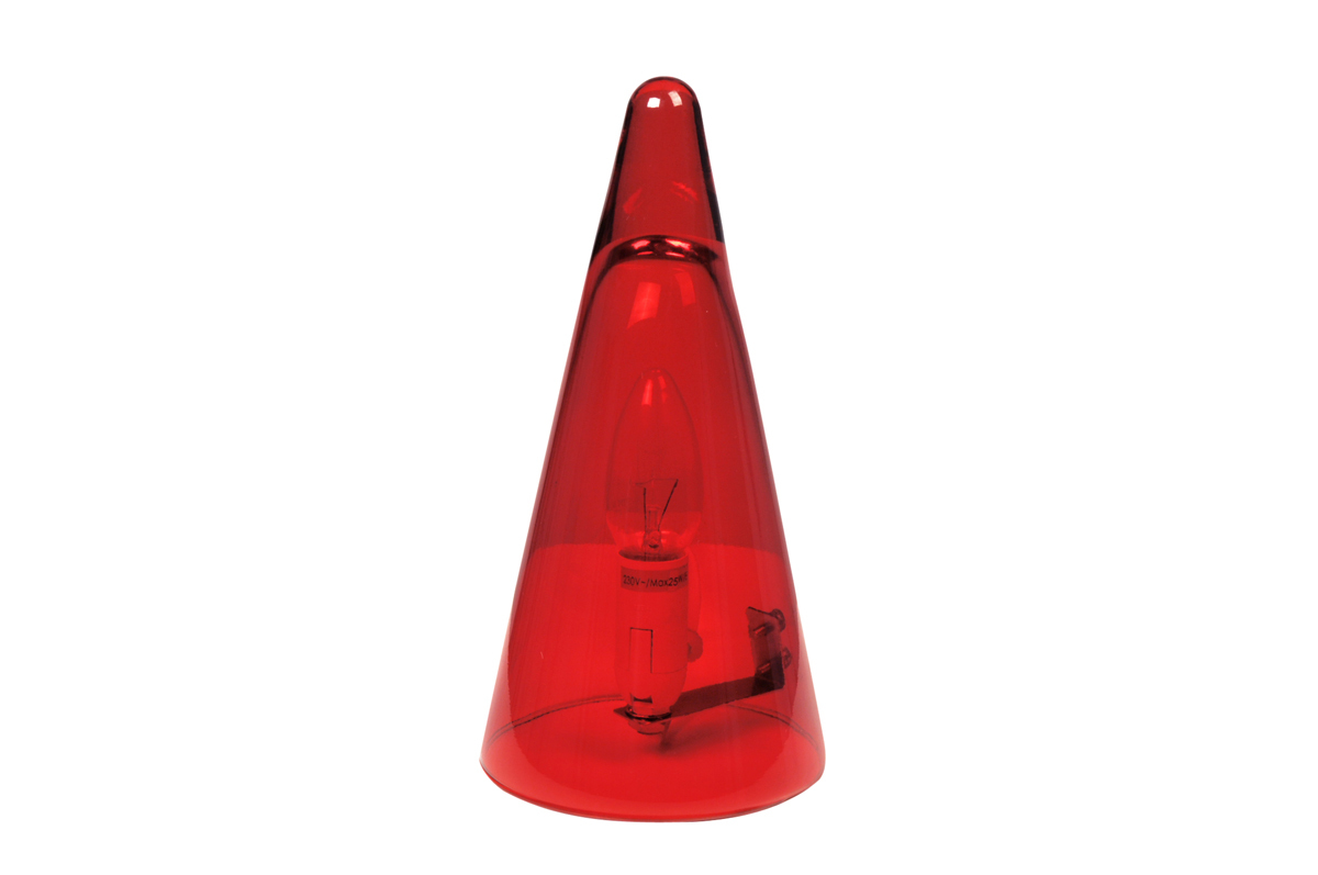 Lampe &agrave; poser GYRO - coloris rouge image 1