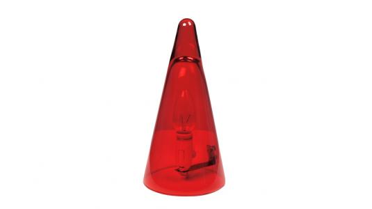 Lampe &agrave; poser GYRO - coloris rouge image 1