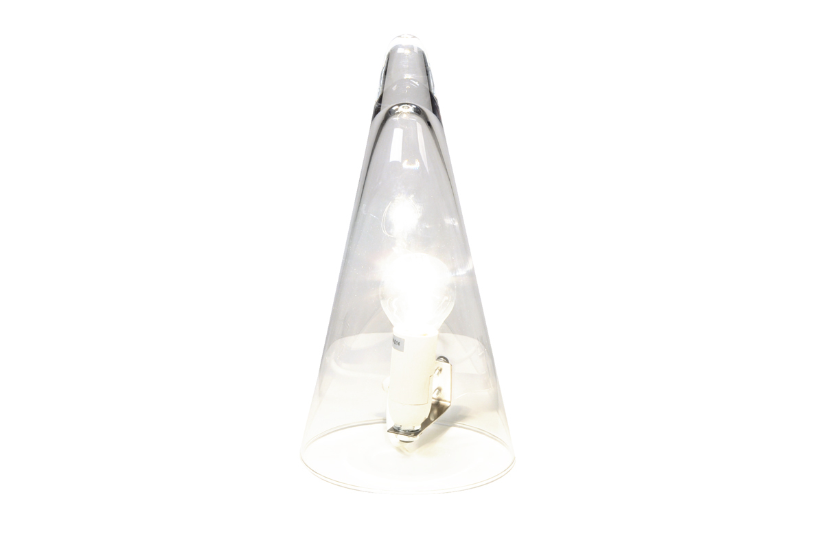 Lampe &agrave; poser GYRO - coloris transparent image 1