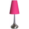 Lampe &agrave; poser moderne rose Lupo
