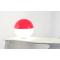 Lampe &agrave; poser moderne rouge Bor&eacute;al